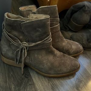 Women’s brown ankle boots